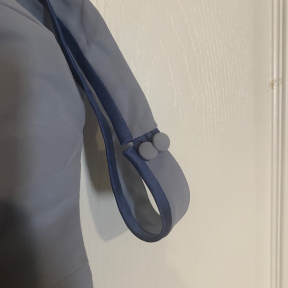 New Alfred Angelo bridesmaid top Size 12 cornflower - Picture 3 of 7